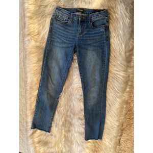 Banana Republic girlfriend jeans, medium wash, size 26